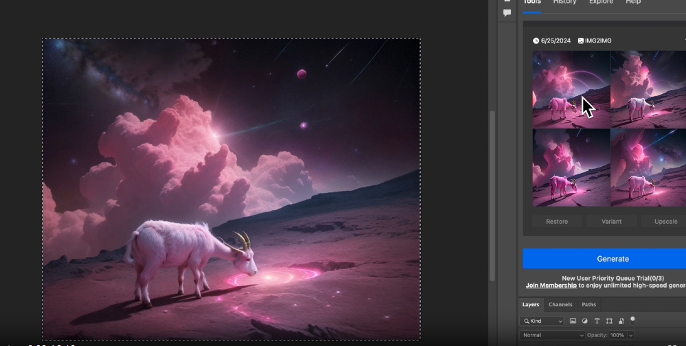 更新！ImageCreator汉化版本AI绘图神级插件-完美替代PS创成式