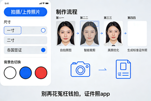 别再花冤枉钱拍证件照啦！