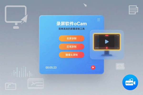 免费录屏神器 oCam,用过就爱上!