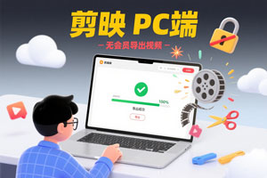 剪映出 Bug?轻松免会员导出视频!