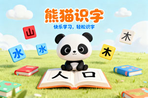 解锁高效识字新体验,熊猫识字 APP 来了