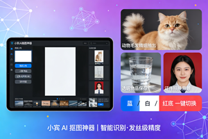 无需联网！小宾 AI 抠图神器，功能全到超乎想象！